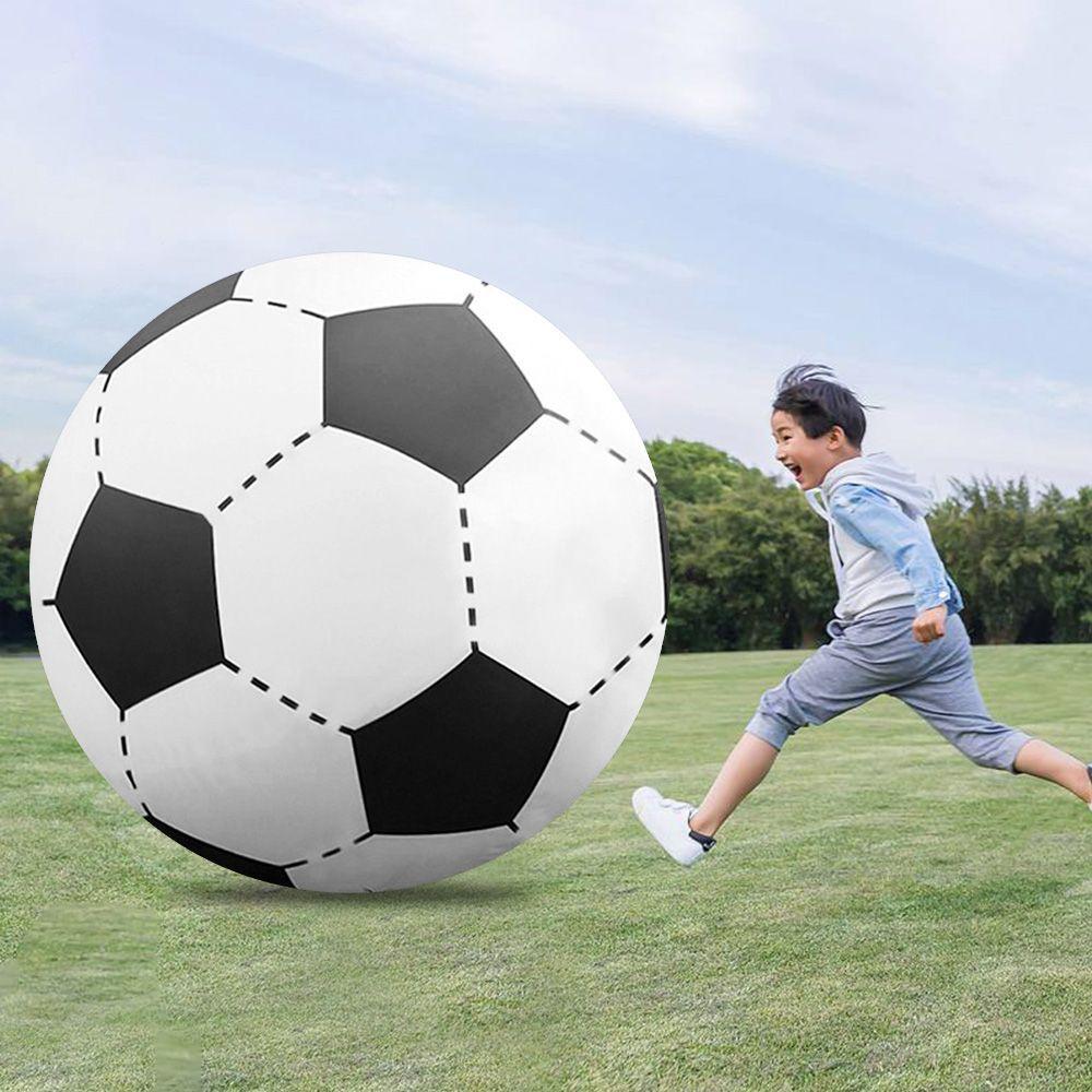 PVC Balloons Giant Football 80/100/150cm Beach Toys Inflatable Soccer Volleyball Toys Beach Ball