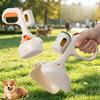 Portable Dog Poop Scooper for Outdoor Walking Pet Waste Pick Up Tool with Poop Bags Sanitary Cleaning Supplies for Small Dogs