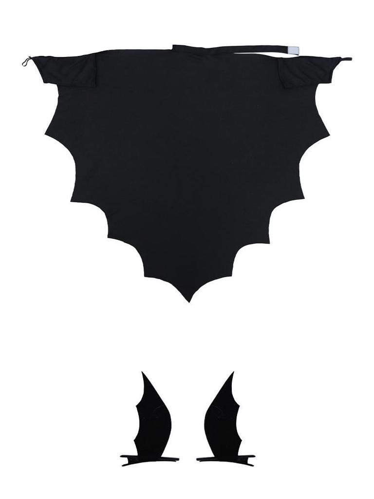 Batman Halloween Cosplay Jumpsuit with Cape