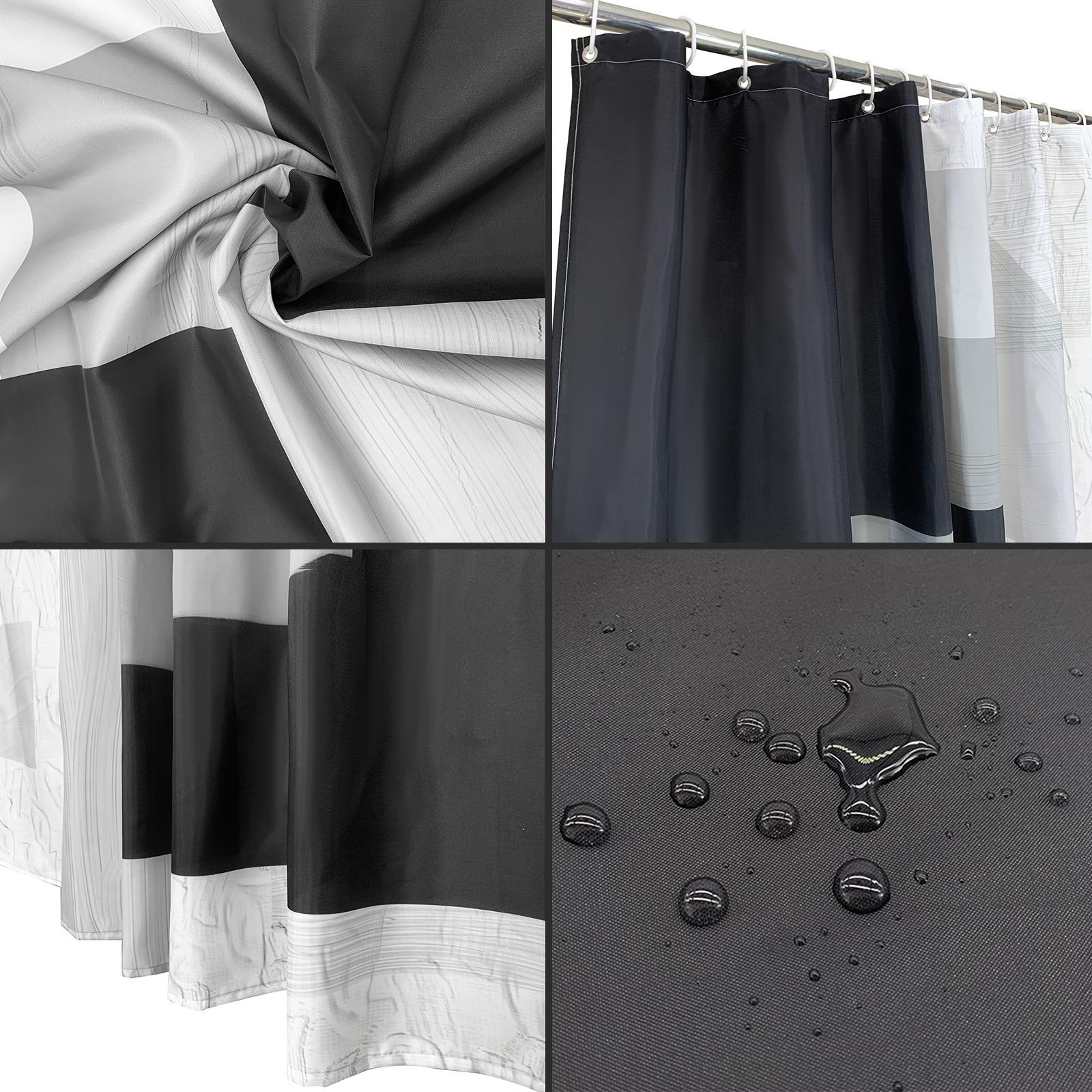 4 шт. роскошные геометрические наборы занавесок для душа — фото 7