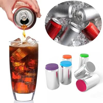 6 Stück - Silikon Dosenverschluss Sodaverschluss Bierdosenverschluss dichtend auslaufsicher Colaverschluss