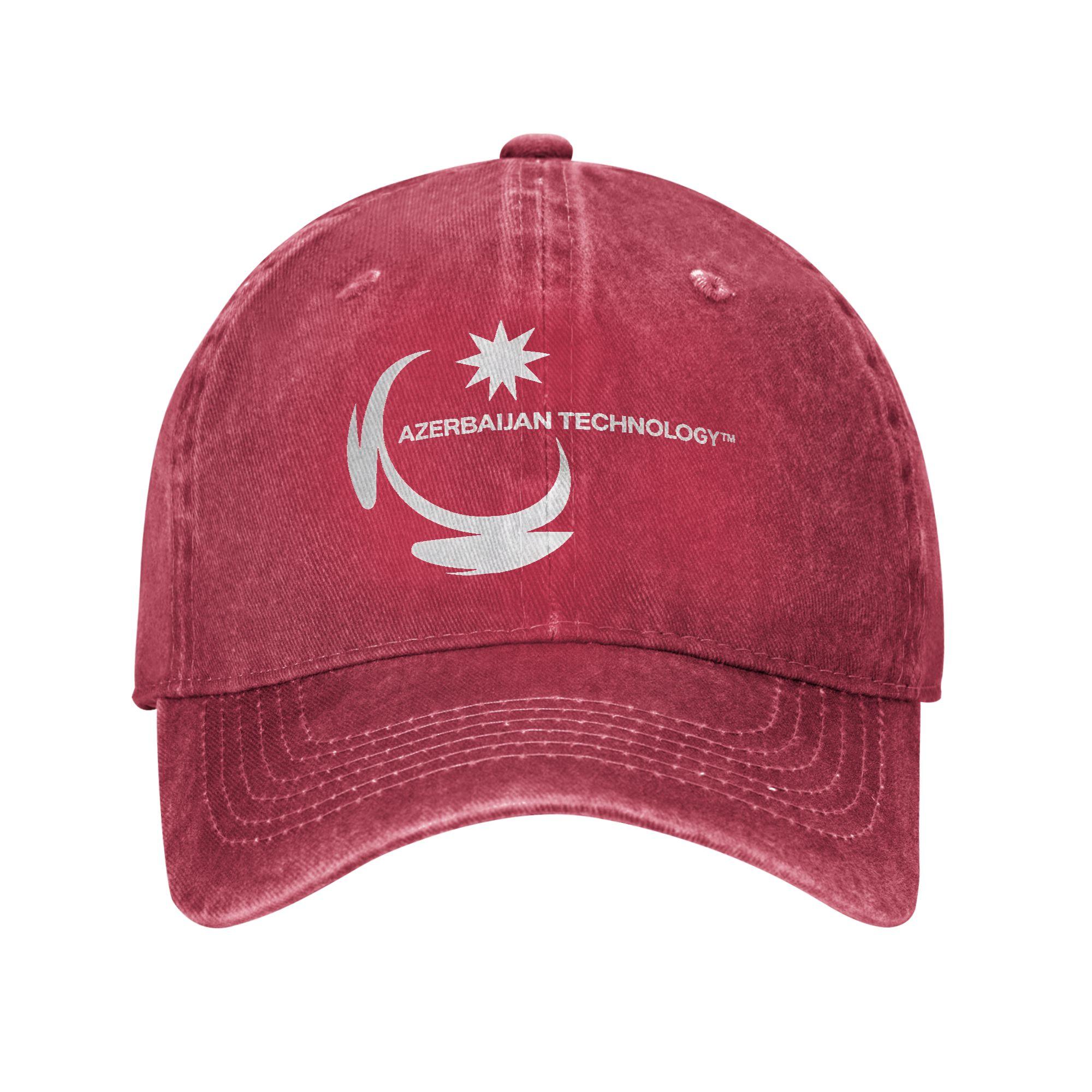 

Azerbaijan Technology Sun Baseball Cap Street Style UnisexTeens Washed Hip Hop Hats Outdoor Gym Snapback Cap Birthday Gift One Size