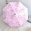 Capybara  Pattern, Automatic Folding Umbrella, Portable and Foldable Design, 8 Ribs, a Christmas or Birthday Gift.