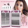 Diy Single Tuft Of Hair 604 Tufts Large Capacity Family Photo Eyelashes Book Single Tuft Mixed False Eyelashes