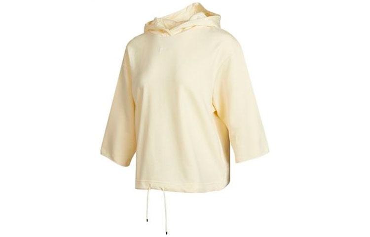 Nike Sweatshirts Women s Coconut Milk Hooded Moderate Regular CZ9333-113 XS