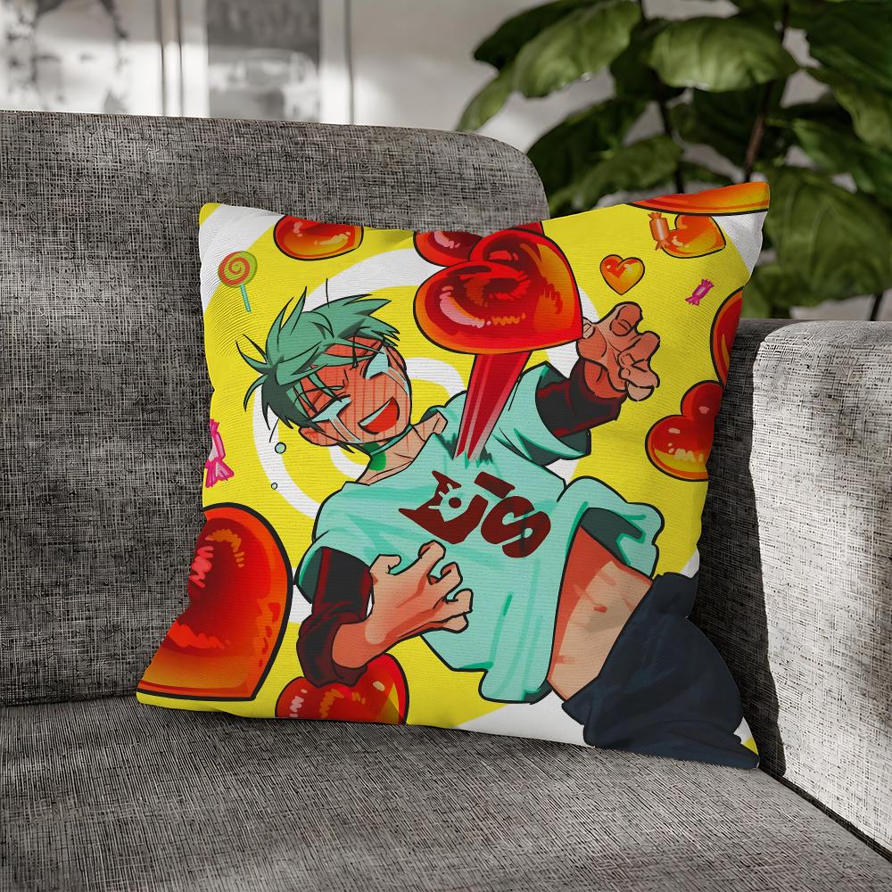 Game Alien Stage Idol Survival Cushion Cover Decorative Pillowcase Soft Short Plush Cozy Durable Sofa Home Decor Items Gift