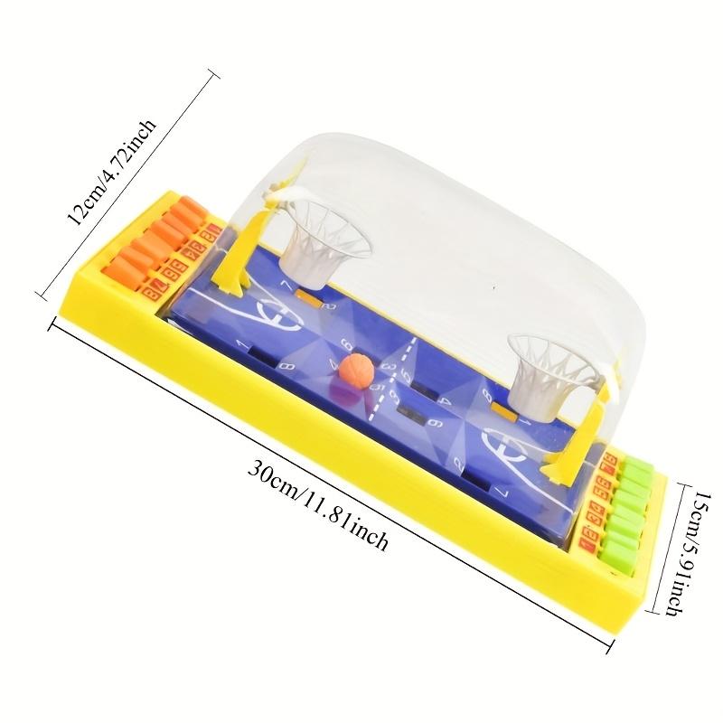 Two-player Button Ejection Mini Basketball Court, Tabletop Game, Suitable for Party Activities, Christmas and New Year