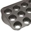 12 Mini Round Baking Cheese Cake Cupcake Tray Non Stick Muffin Tin Pan Mould