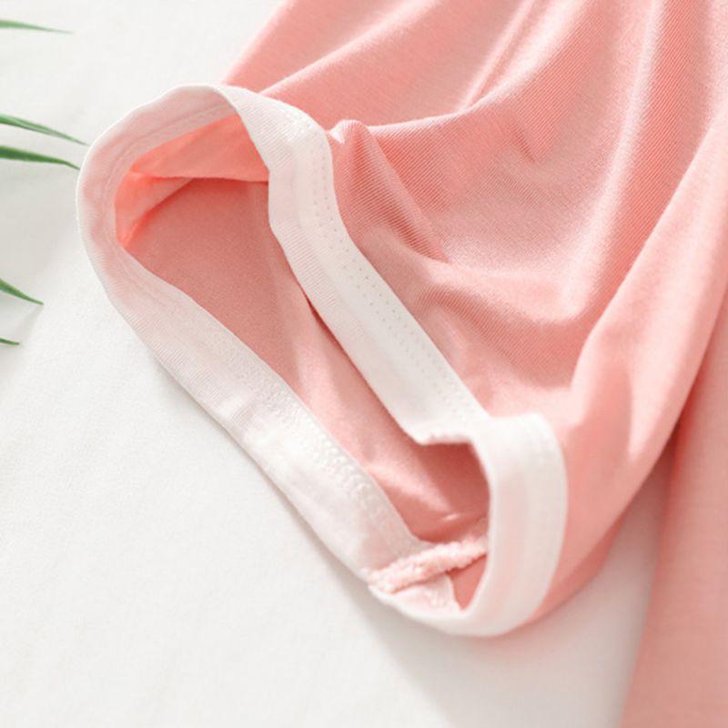 Women Loose Casual Nightdress Short Sleeve Dress