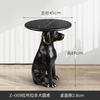 Side Table, Corner Table Supercrystalline  Desktop Animal Series Dog Shaped Coffee Table Home Decor