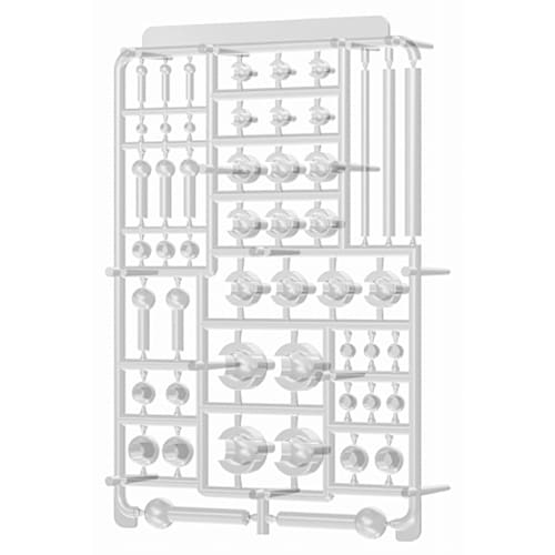 Hobby Base PPC-T130 Double Ball Joint, Clear, for Plastic Models