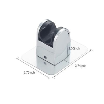 90°Rotate Shower Head Holder Adjustable Self-Adhesive Shower Arm Mount Handheld Shower Holders Wall