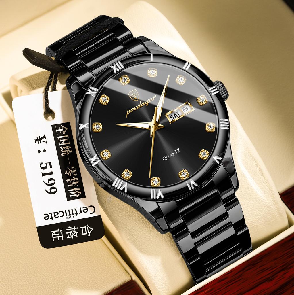 Bricked Men'S Watches Business Fashion Quartz Watches