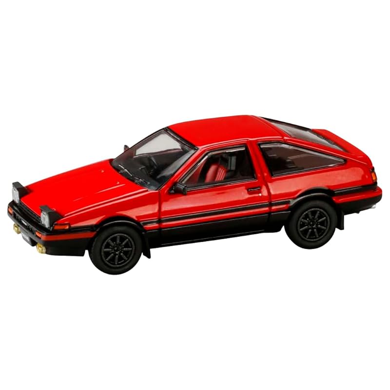 

1/64 toyota sprinter Trueno GT APEX (AE86) JDM Style red/black