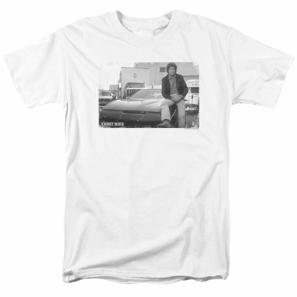 26 Knight Rider Black Knight T Shirt Mens Licensed Classic TV Show White Unisex T-Shirt XXXXL