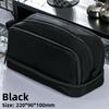 Minimalist Double Layer Fabric Pen Case With Large Capacity For Students And Office Use