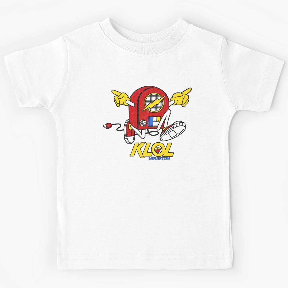 Retro Defunct 70s KLOL 101 Houston Radion Station Kids T-Shirt 110