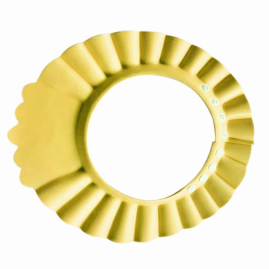 

Регулируемая шапка для волос для маленьких детей, детский шампунь для купания и душа, шапка для мытья волос жёлтый