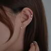 14k 4prong Lab Diamond Piercing