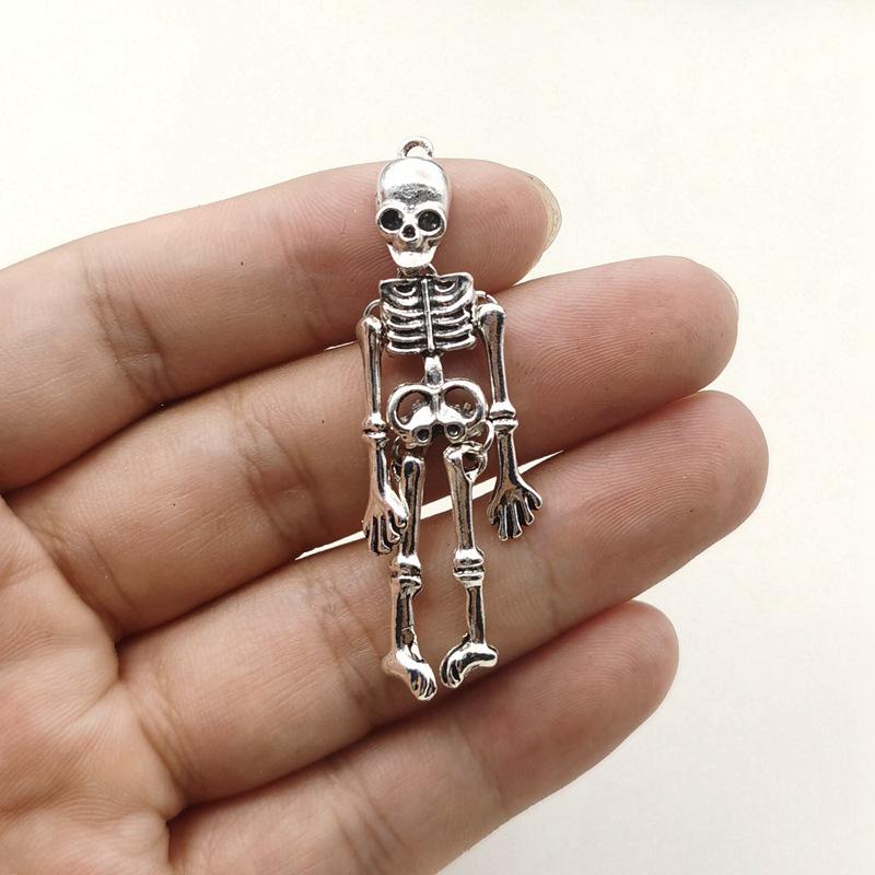 

Ретро Подвеска Скелет: DIY Хэллоуин Ювелирное украшение из сплава