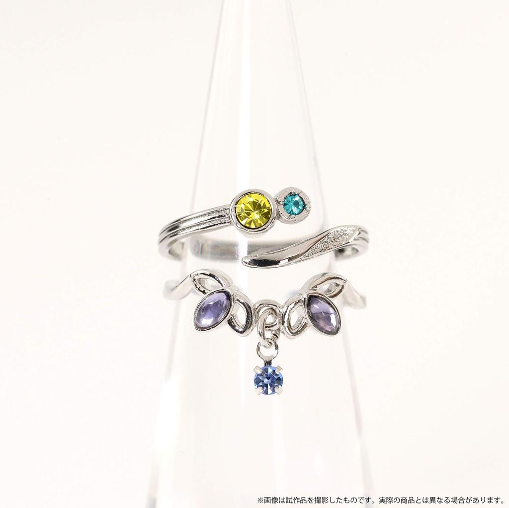 Demon Kimetsu No Yaiba Double Obanai Slayer Ring/Iguro