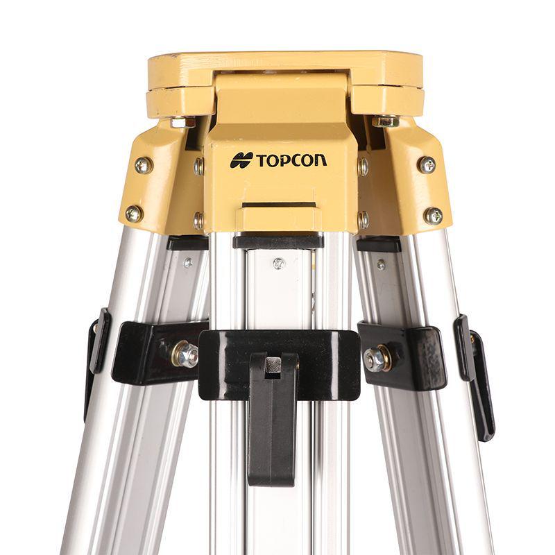 Durable Aluminum-Wood Total Station Leveling Instrument with Thickened Theodolite Tripod
