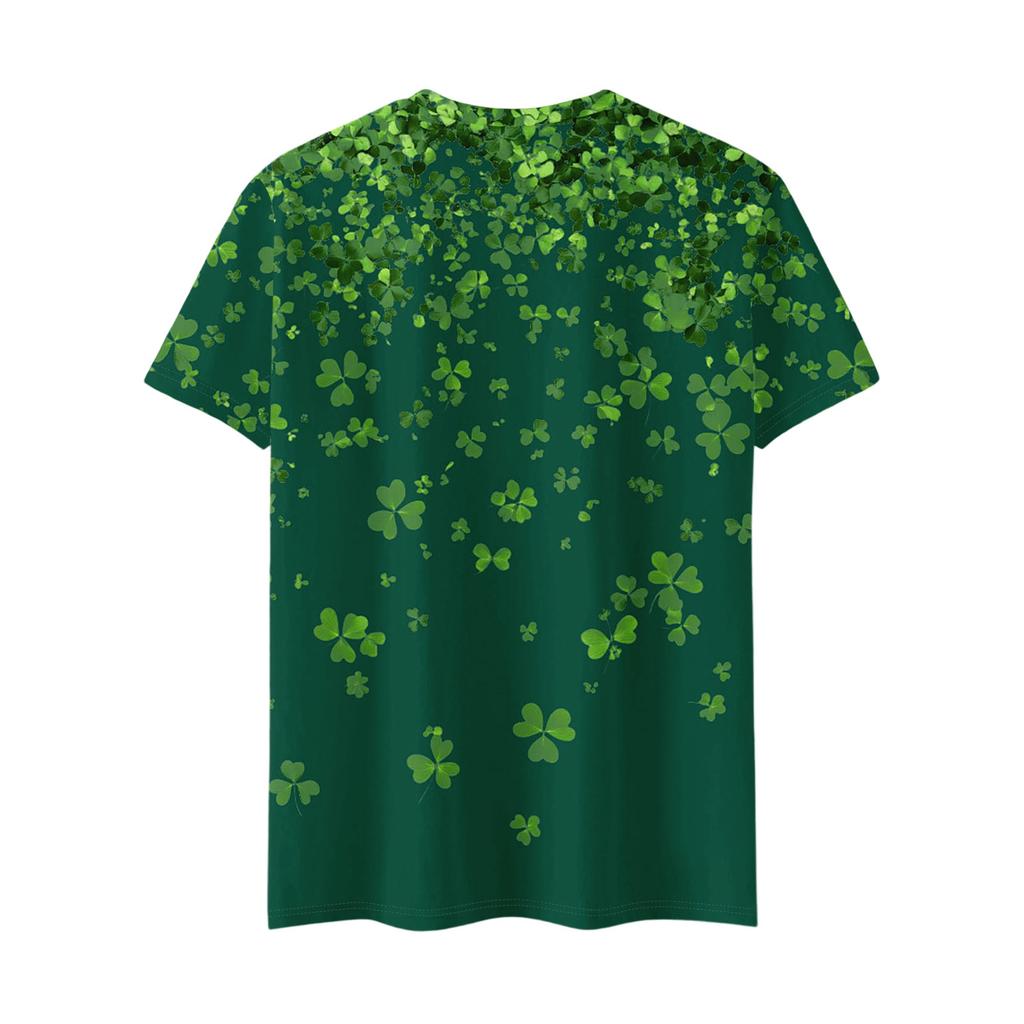 Women's T Shirt Tee Print Short Sleeve Daily Weekend Fashion Basic Regular Top  St. Patrick's Day