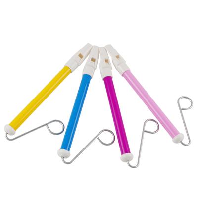 Silbato deslizante para niños SW1-PL con varilla deslizante de acero, instrumento musical de juguete para niños, flauta Kazoo para juegos entre padres e hijos, regalos de fiesta para niños y niñas