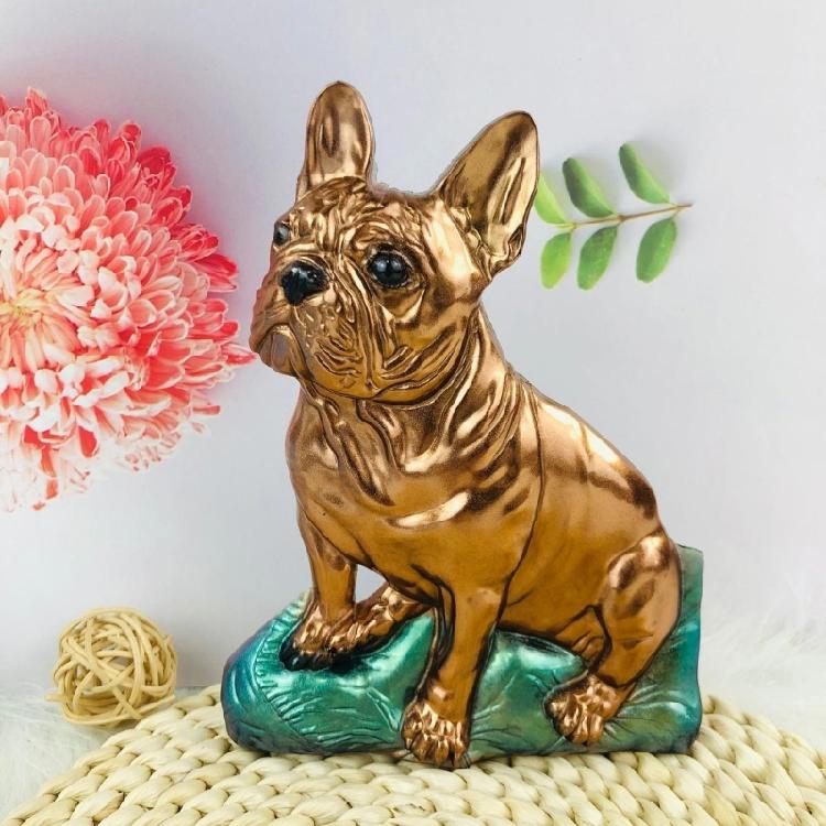 3D Tier Harzform Große Hundestatue Herstellung Epoxid Gussform für Wand Tür