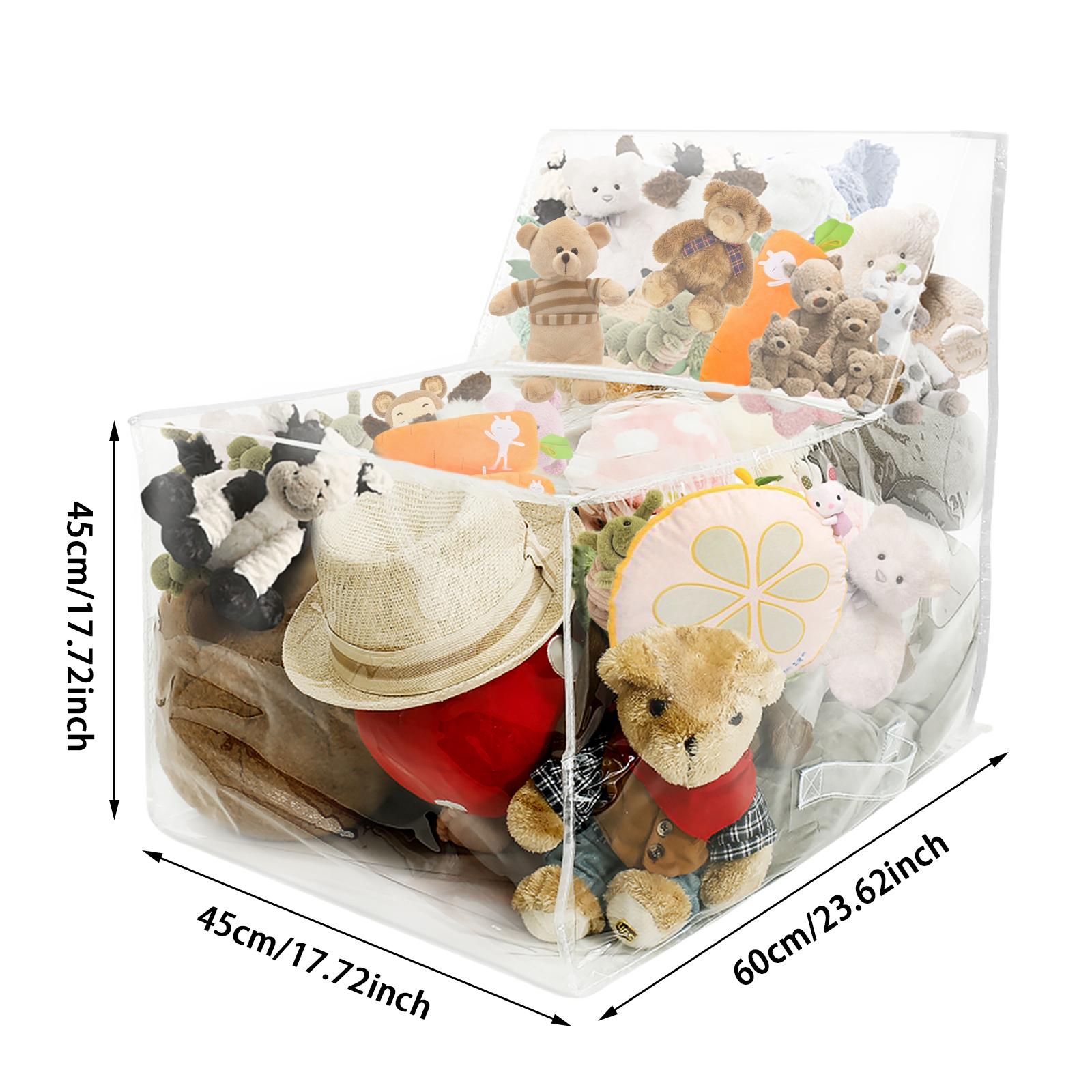 

Плюшева Іграшка Наповнена Мішок-Боби Прозорі Дивани Чохол на Крісло Велика Блискавка Ледаче Сидіння Зберігання Дитина Дорослий Татамі Без Наповнювача прозорий