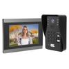 7in Video Doorbell Wired for TUYA Infrared Night Vision Fingerprint IC Card Remote Control