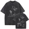 Washed Vintage Rapper Don Toliver Hardstone Psycho Album Print T Shirts Unisex Women Fashion Hip Hop Oversized Tshirts Streetwear