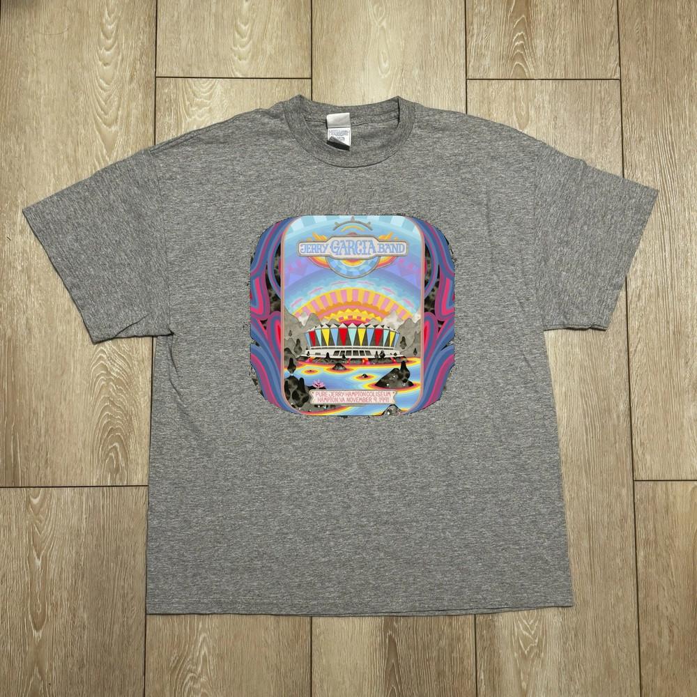 Jerry Garcia Pure Jerry Coliseum, Hampton Full Size Unisex T-Shirt