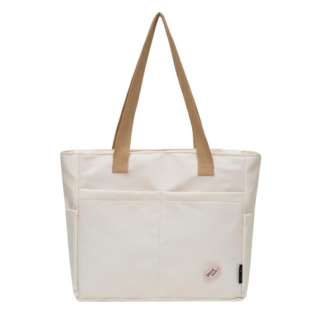 Large Capacity Oxford Cloth Tote Bag For Women Travel And Commute Durable Lightweight Handbag