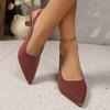 Designer Sexy Women High Heels Luxury Pointed Toe Women's Pumps Fashion Shallow Sandals Stiletto Heels Women Party Wedding Shoes
