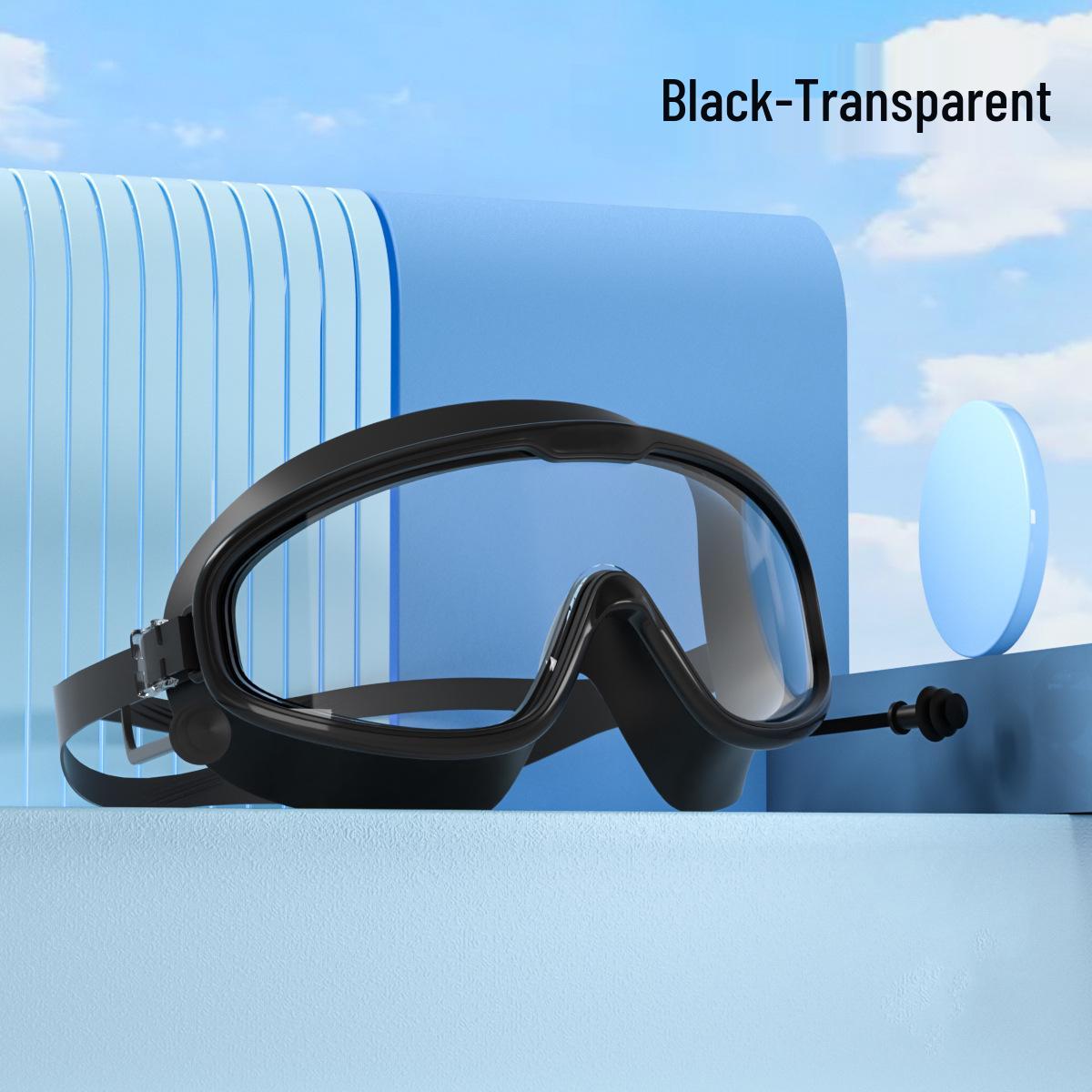 Children s Waterproof, Fog-Proof HD Large Frame Swim Goggles for Girls and Boys