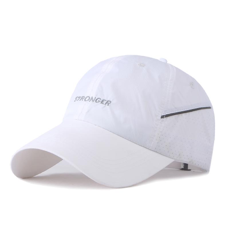 Summer Quick Dry Hat for Men Outdoor Sport Cap Golf Fishing Hats Letter Breathable Mesh Baseball Caps Women Sun Hats