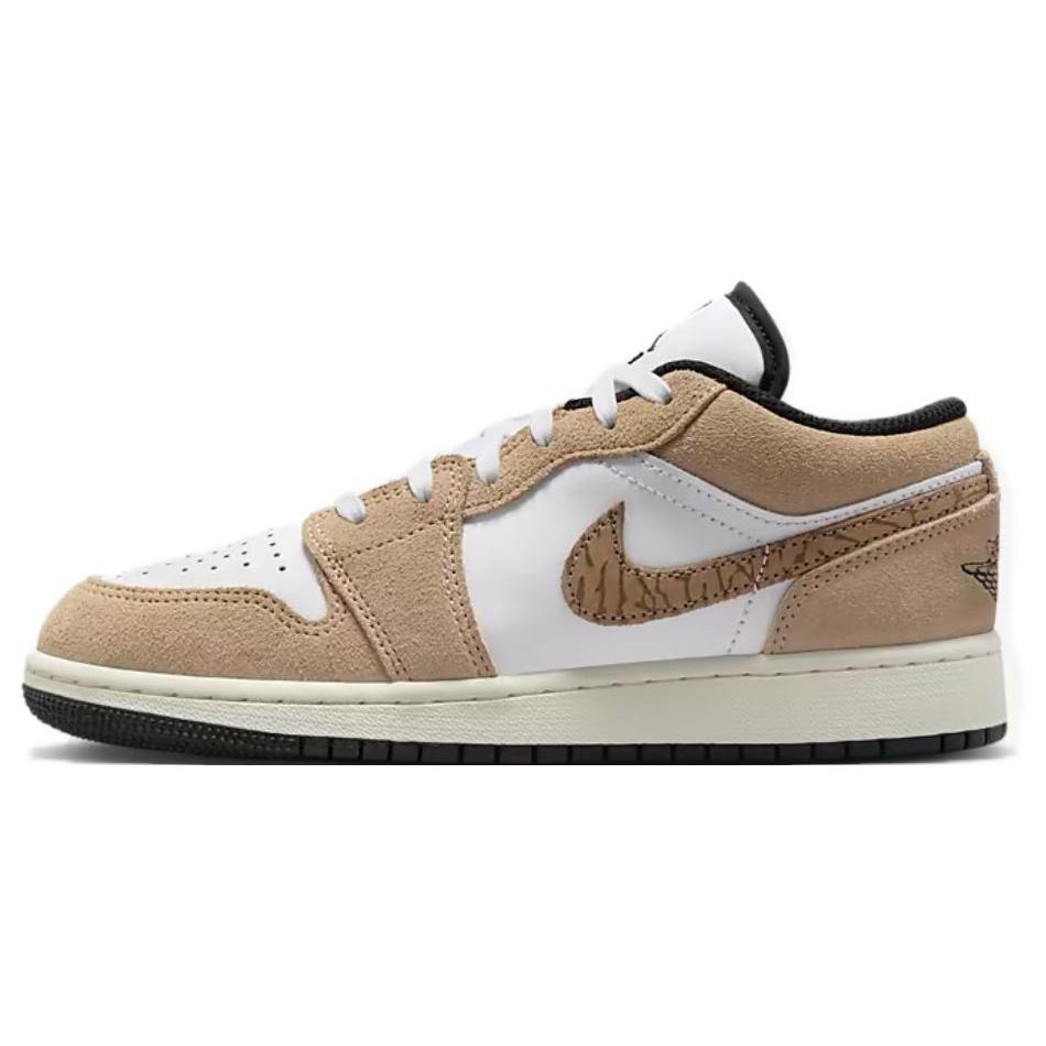 Jordan 1 Low SE  Brown Elephant  GS DZ5368-201 36