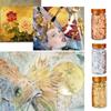 3 Bottles Gold Leaf Flakes Resin Epoxy Mold Art Decoration Gold Foil Fillings Materials Gilding Decor Jewelry Making Tool