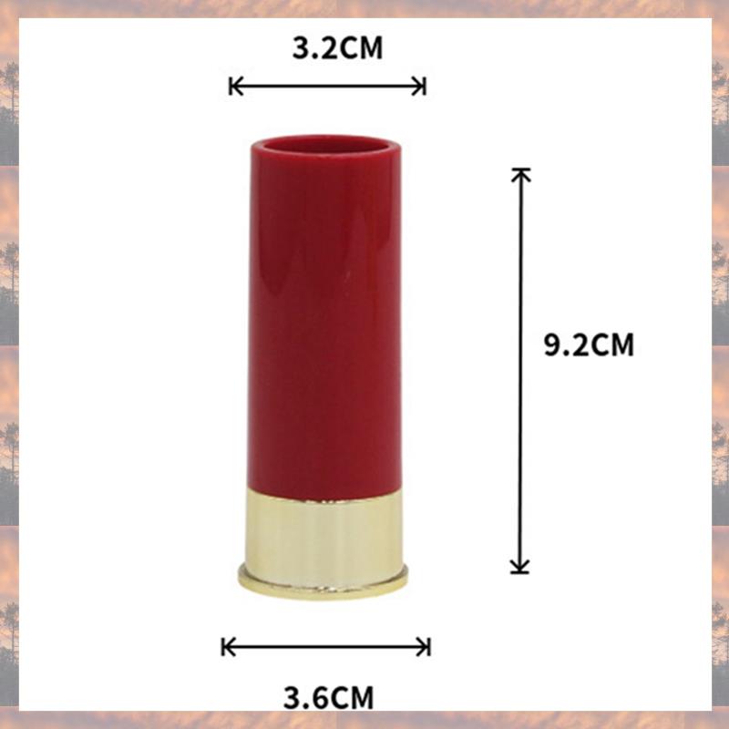 2025 Trend 4PCS 12 Gauge Shot Glasses Tequila Shot Glass Durable Easy To Use 9.2 X 3.2 X 3.6Cm