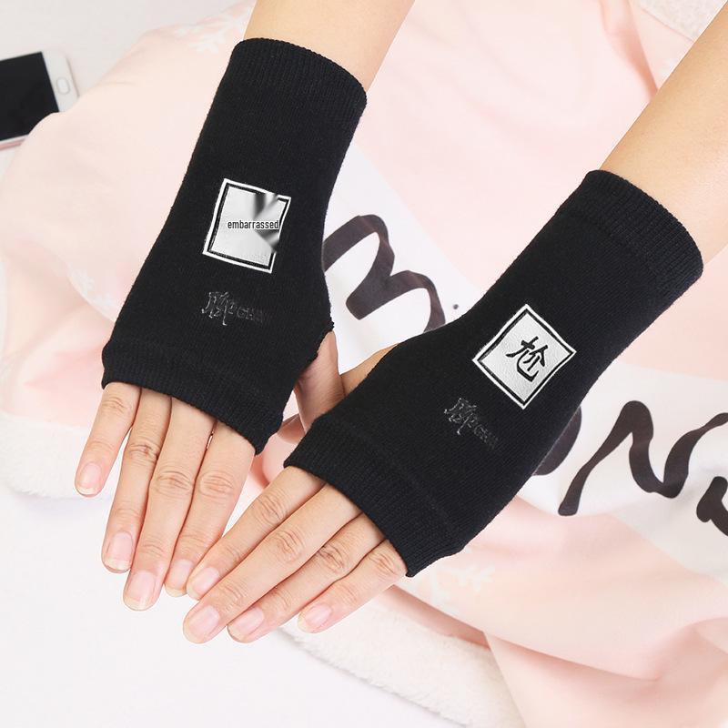 Unisex Winter Warm Fingerless Gloves for Typing, Writing, and Mobile Use