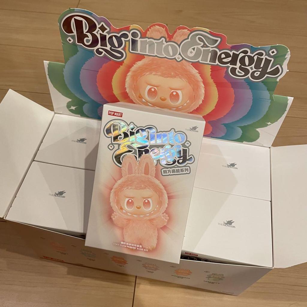 [USED] Genuine Labubu Big Into Energy 1 Box HAPPINESS