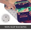 Retro Car Graphic Doormat Mat Entrance Floor Mat Electric Vehicle Pop Art Design for Home Entryway 40x60cm