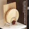 Stainless Steel Cutting Board Holder Space Saving Cutting Board Rack  for Kitchen