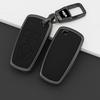 3 4 Tasten Zinklegierung Leder Auto Schlüsselhülle für Ford Edge Fusion Mustang Explorer Escape F150 F250 F350 F450 Ecosport Raptor