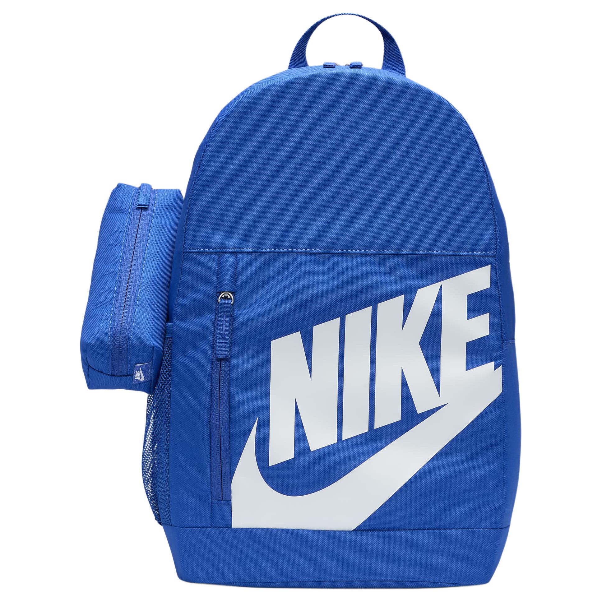Nike Elemental 20L Brand Logo Versatile Polyester Backpack Kids backpack Blue DR6084-480 Blue