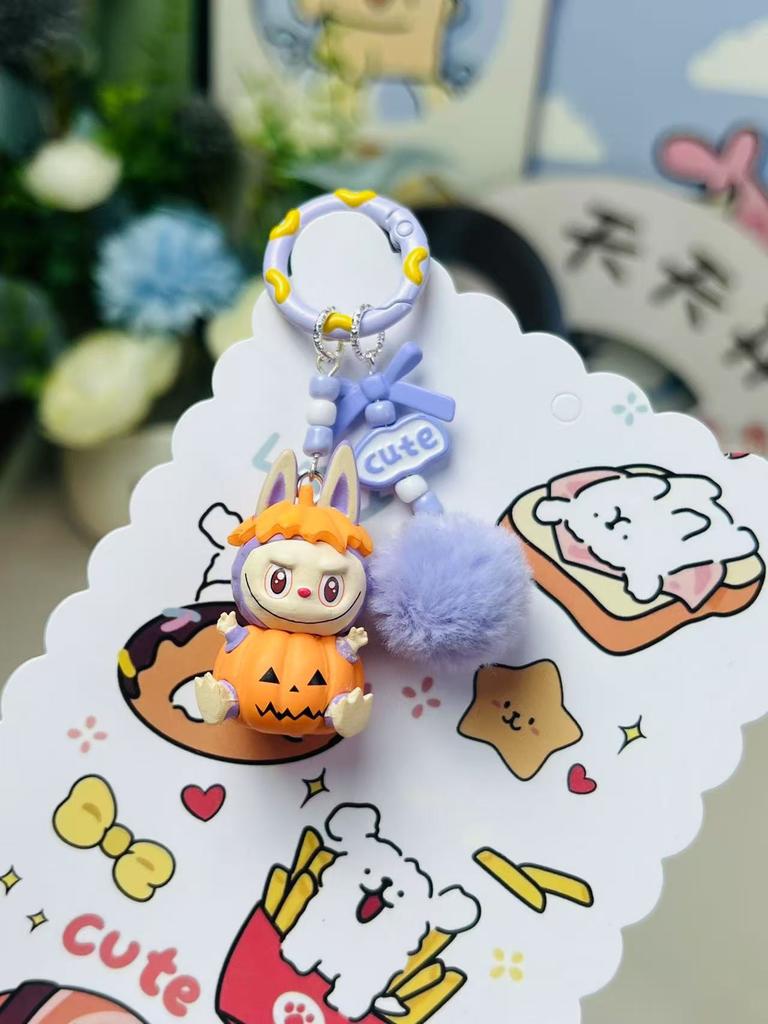 Halloween Pumpkin Doll Blind Box PVC Pendant Mini Cartoon Tide Play Cute Grain Accessories Jewelry Figure