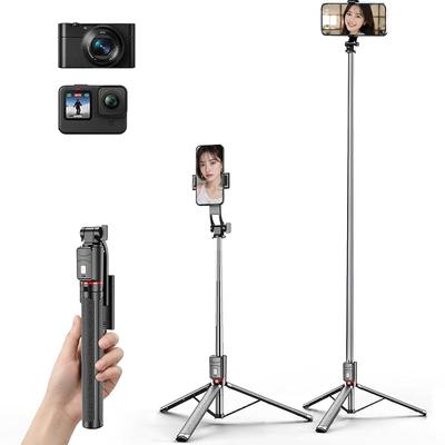 Smartphone Tripod Camera Selfie Stick iPhone Desktop Tripod - Mini Tripod Smartphone Stand [Reinforced Design 170cm Shooting] Over 150cm Selfie Stick
