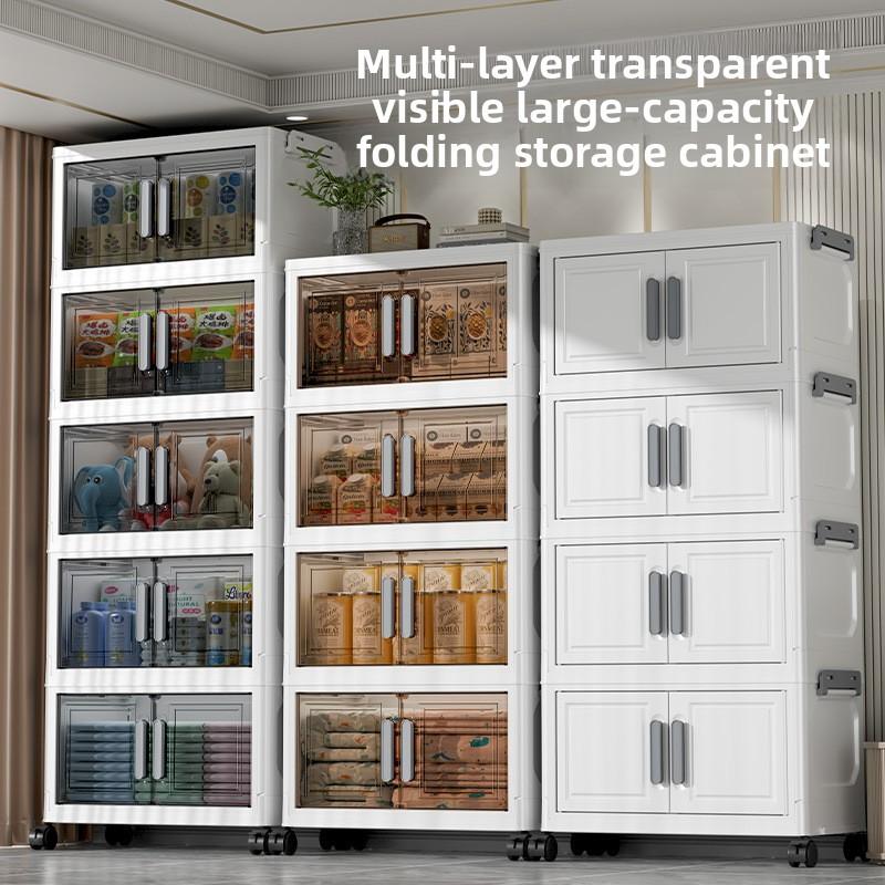 Apverčiama daiktadėžės laikymo spintelė, sulankstoma plastikinė spinta, tarpvalstybinė drabužių organizavimo dėžutė namams, miegamojo spintelė