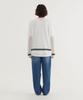 COVERNAT Rugby Mesh Knit White